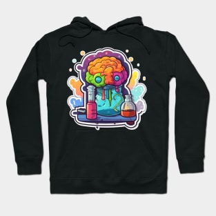 Think Outside The Box With Brain Art Hoodie